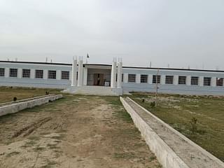 A newly-constructed English medium school.