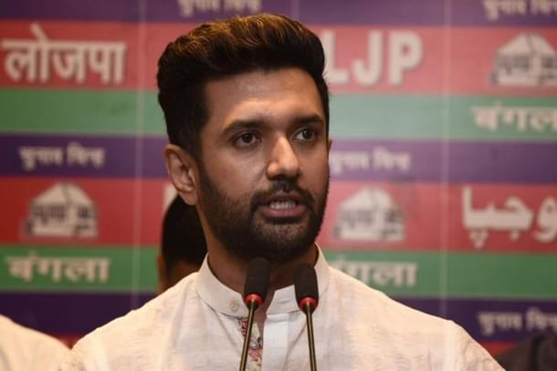 Lok Janshakti Party leader Chirag Paswan.