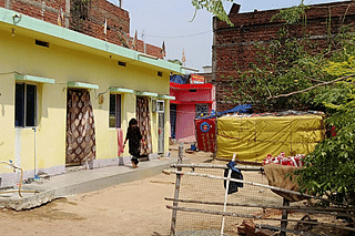 Houses constructed through PM Awas Yojana.
