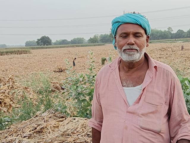 Md Sharafat outside his field