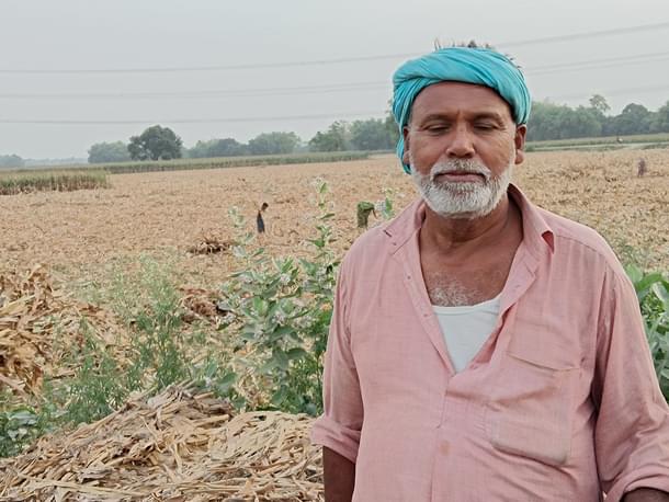 Md Sharafat outside his field