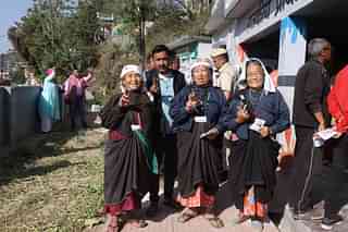 Elderly voters in Uttarakhand (Pic Via Election Commission)