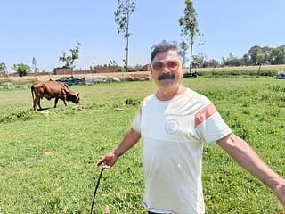 Mohammad Umar was in his element, dropping political wisdom while grazing his cattle.