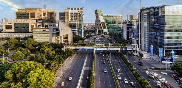 The cyber city in Gurugram