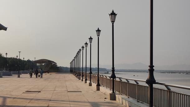 Mahanadi riverfront development at Sambalpur city.