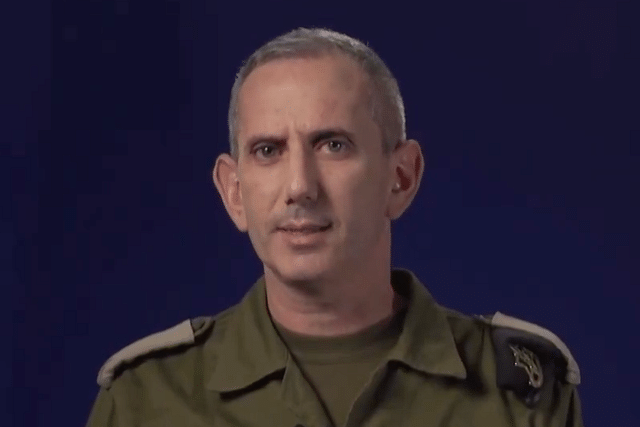 IDF Spokesperson Daniel Hagari