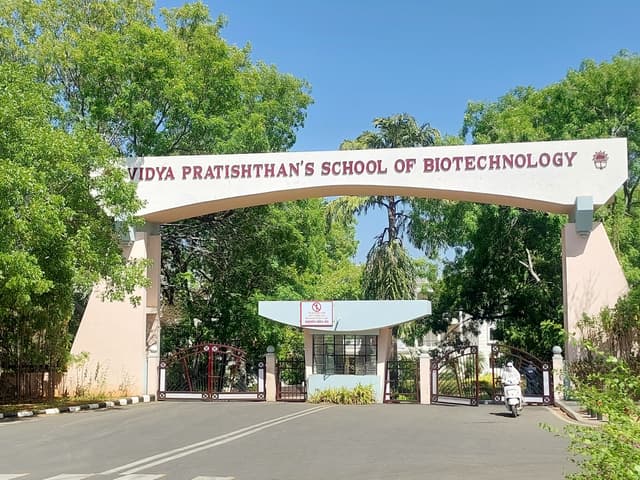 Enterance to the VP's School Of Biotechnology campus.