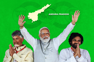 BJP and allies in Andhra Pradesh