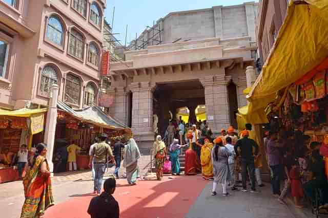 Entrance to the Vindhyachal temple (Image credit: Sumati Mehrishi)