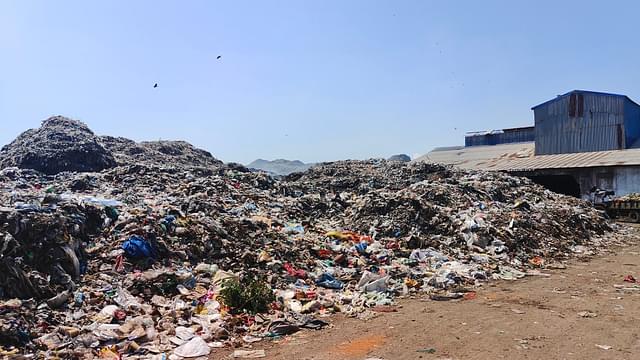 The other face of Puri: a massive garbage dump barely 1.5 kilometres away from Jagannath Dham.
