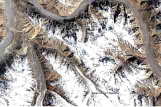 Shaksgam Valley (Google Earth)