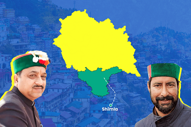 Shimla's current MP, BJP's Suresh Kashyap (left), and Vinod Sultanpuri from Congress, are the candidates for  Shimla Lok Sabha constituency. 