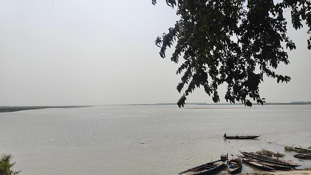 The wide expanse of the Brahmaputra in Dhubri
