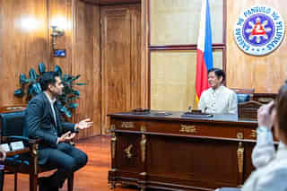 Karan Adani, CEO of Adani Ports with Philippines President Ferdinand R Marcos Jr At Malacanang.