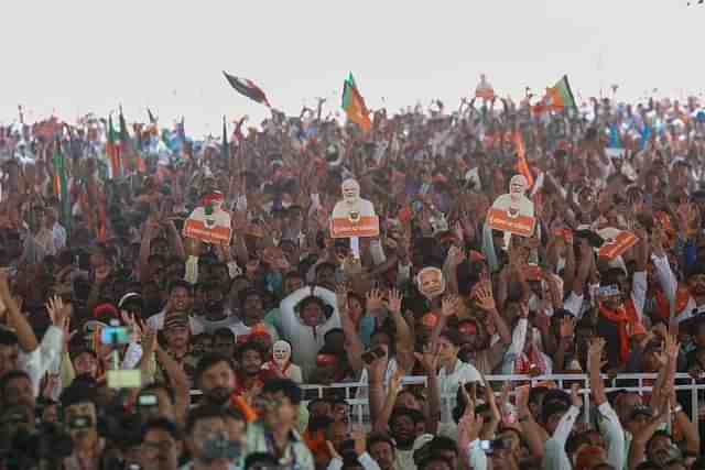 A BJP rally in Odisha. (X)