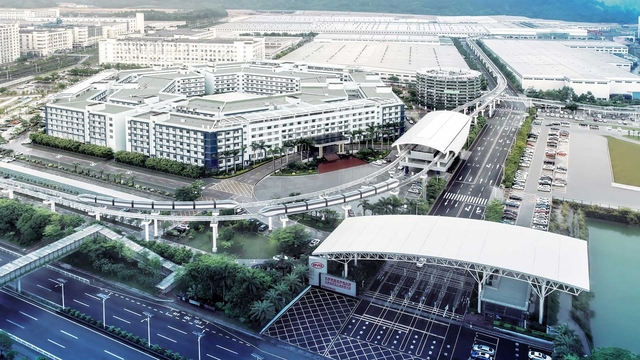 Global headquarters and main production facility of the BYD Group in Shenzhen SEZ. The Chinese company at present is the world's largest EV maker. Image Source: BYD.com