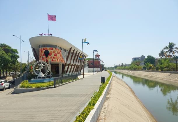 A 'canal front' development in Baramati.