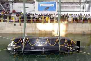 MDL's 'Arowana', scaled version of its midget submarine. (PIB)