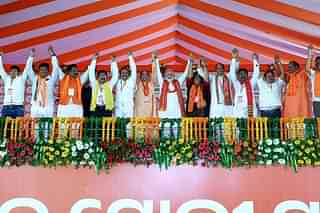 PM Modi in a rally in Odisha (X)