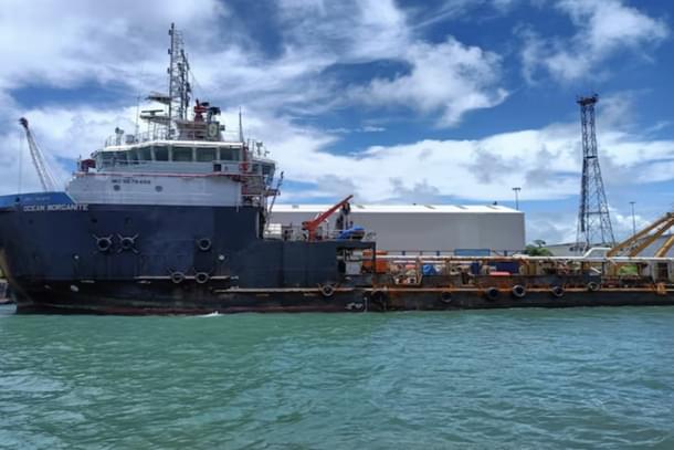 Paradip port is located in Jagatsinghpur district of coastal Odisha.