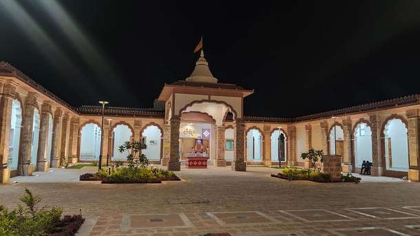 Samaleshwari Mandir and its makeover project.