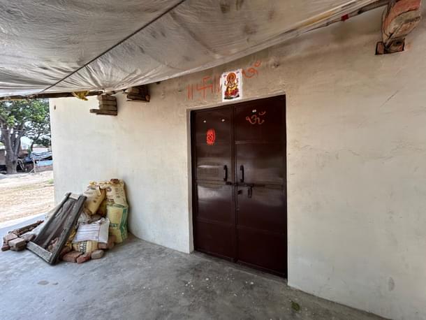 A view of Kavita and Shiv Prasad's house