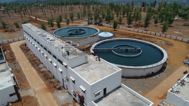 Water treatment plant under the Astol Project in south Gujarat.