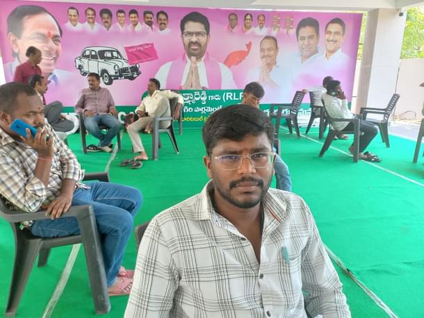 Susmith Kumar at the candidate's office ( S Rajesh)