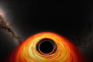 Oh, boy, entering a black hole!