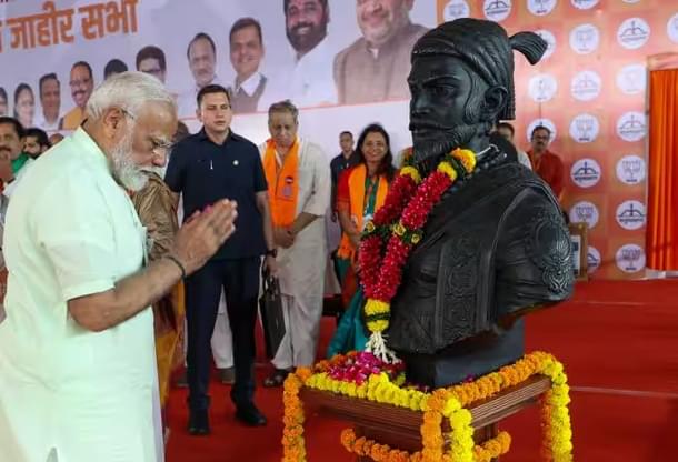 PM Modi At Shivaji Park, Mumbai