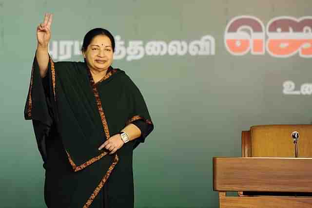 J Jayalalithaa. (ARUN SANKAR/AFP/Getty Images)