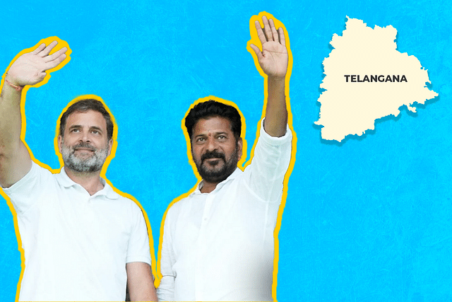 Rahul Gandhi and Telangana Chief Minister Revanth Reddy