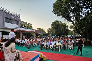 A public meeting In Bhoma Pardi.