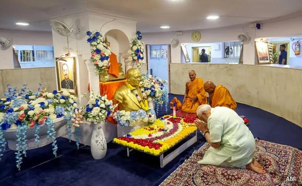PM Modi At Chaitya Bhoomi