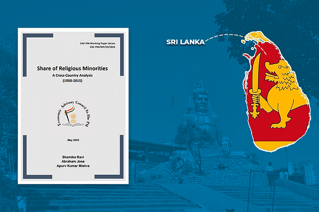 The EAC-PM report states that the Hindu population in Sri Lanka has fallen by 5 per cent between 1950 and 2015.