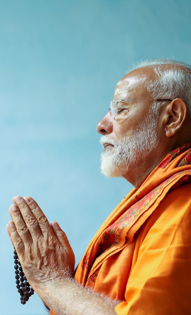 In Pictures: PM Modi Meditates At Vivekananda Rock Memorial In Kanyakumari