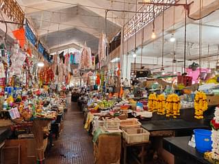 Vegetable market in Madgaon.