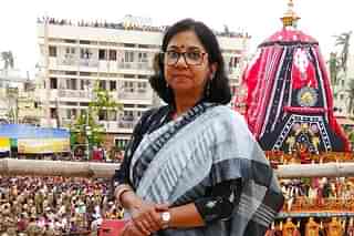 Congress' Puri Lok Sabha candidate Sucharita Mohanty 