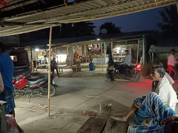 It used to be ghost spot before road construction