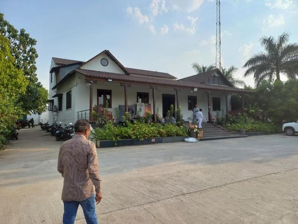 A building in Rajender's farmhouse that is being used as an office ( S Rajesh)