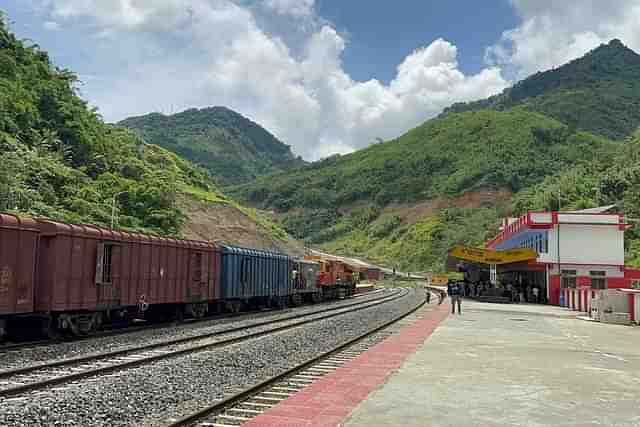 Khongsang Station, Manipur.