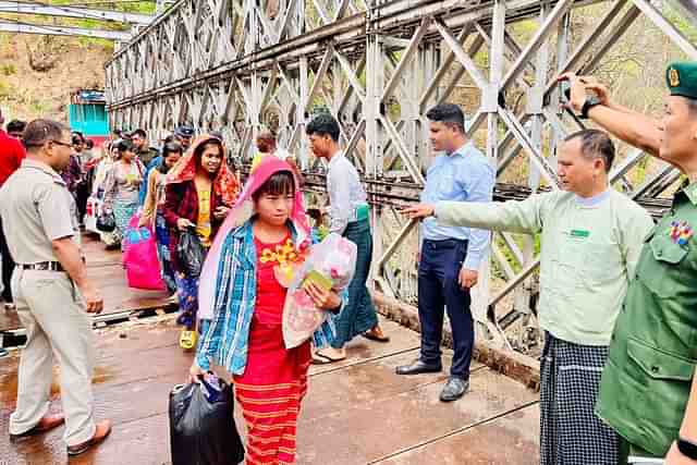 Myanmar immigrants being deported