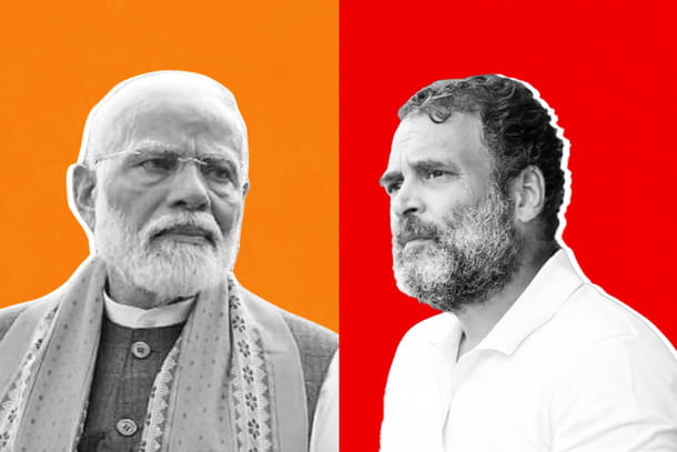 Prime Minister Narendra Modi and Congress MP Rahul Gandhi.