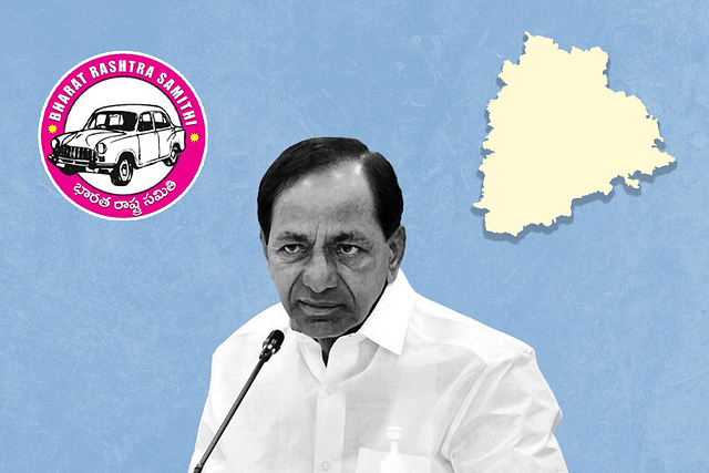 Former Chief Minister of Telangana K. Chandrashekar Rao.