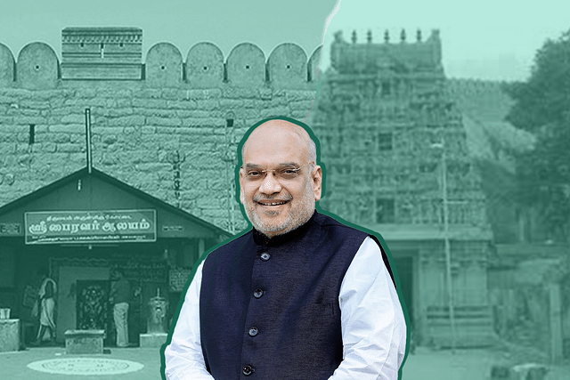 Amit Shah Is Visiting Sathya Giriswarar And Kottai Bhairavar Temples In ...