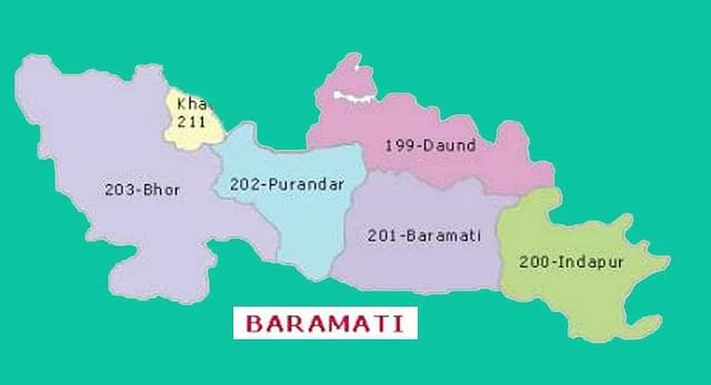 Baramati Lok Sabha Constituency Map via TV9 Marathi.