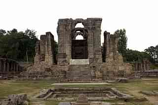 The ruins of Martand Sun Temple in Kashmir. (Wikimedia Commons)
