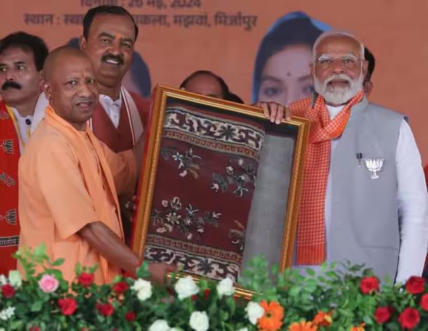 PM Narendra Modi and UP CM Adityanath Yogi