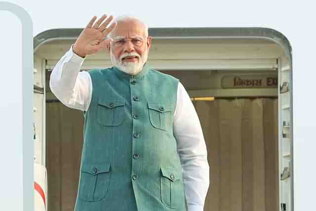 PM Narendra Modi leaving for Italy