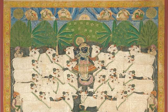 A Pichhwai painting from Rajasthan (National Gallery of Australia)